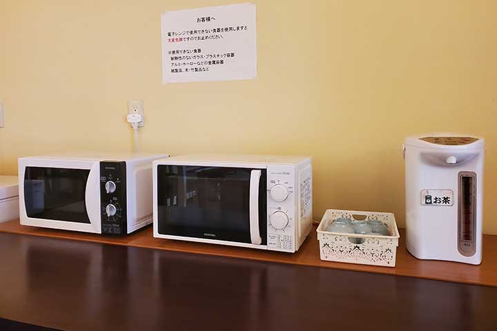 電子レンジ 電気ポット