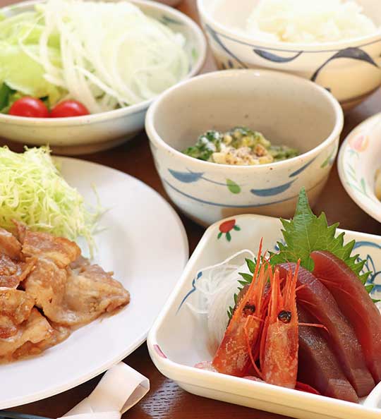 夕食の一例