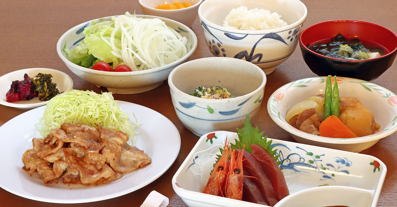 夕食の一例