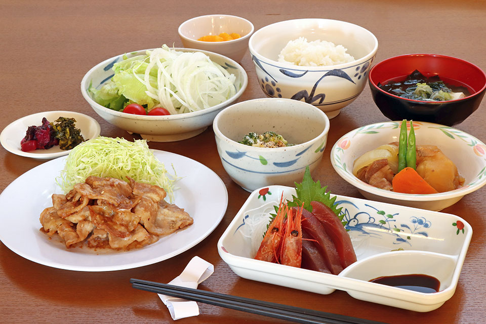 夕食の一例