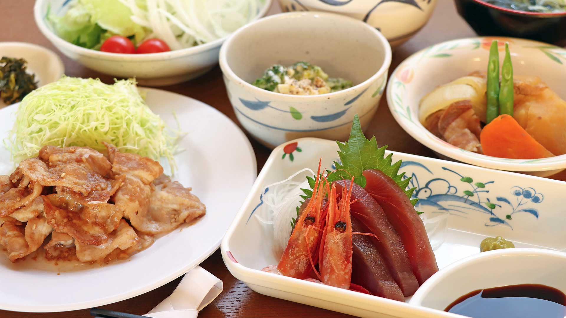 夕食